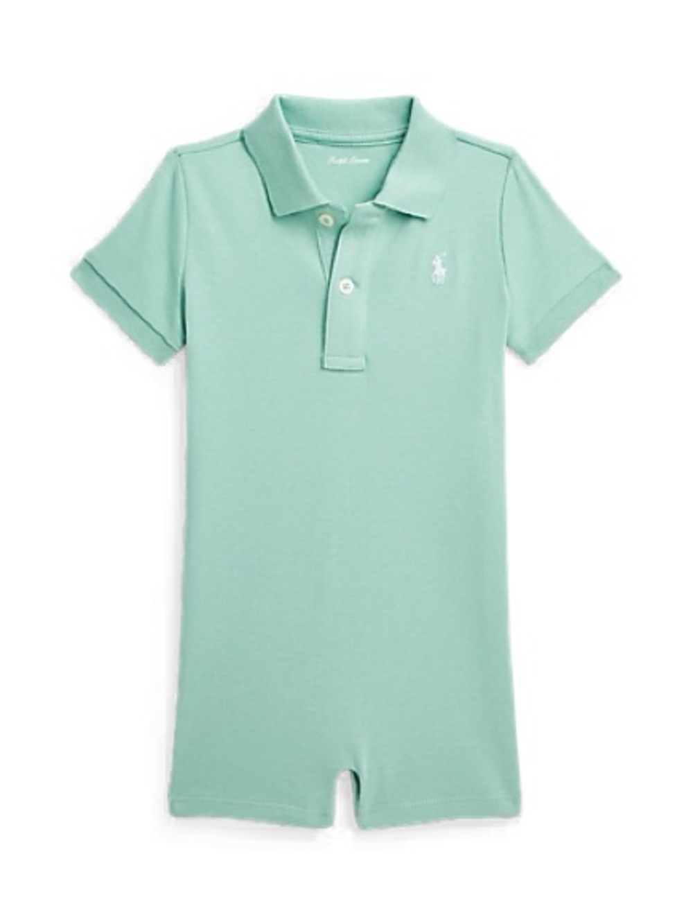 NWT Ralph Lauren Light Mint Green Polo Bodysuit